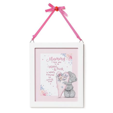 Mummy Love You To The Moon & Back Me to You Bear Plaque £3.99